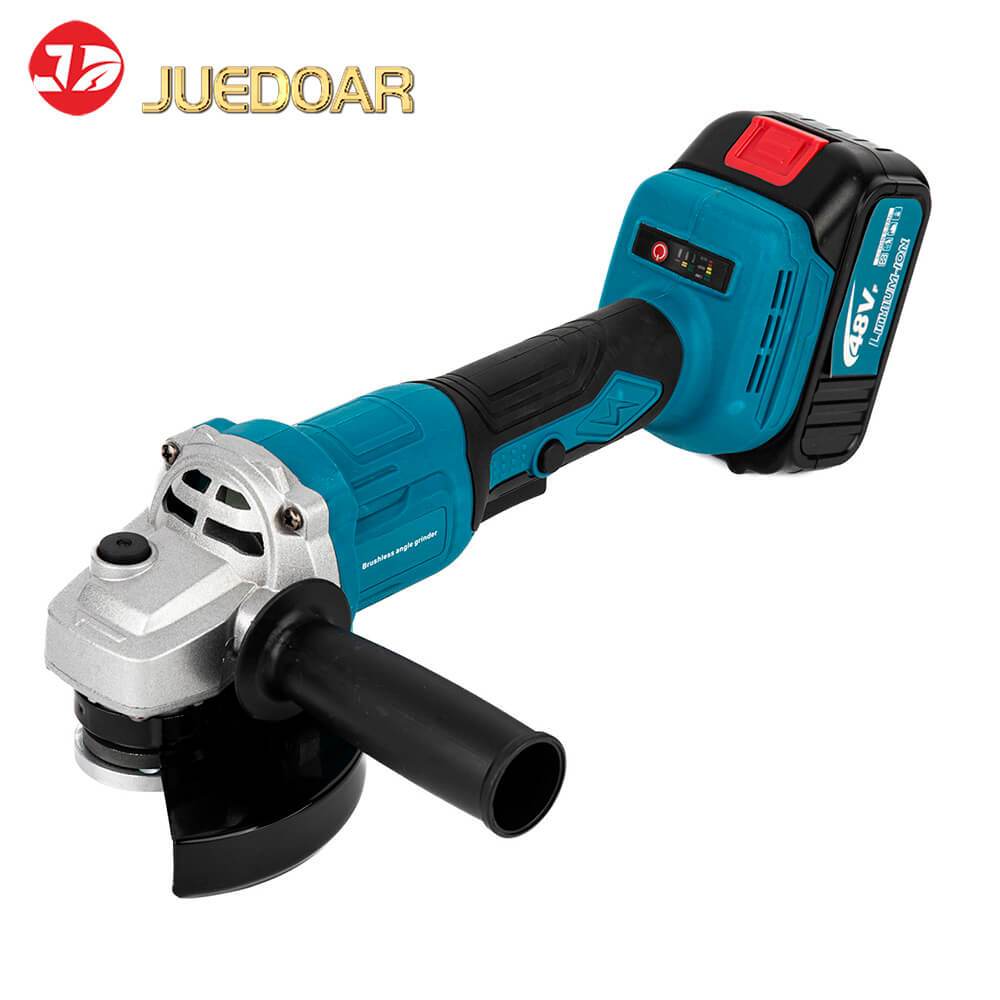 20V Cordless Brushless Angle Grinder- 4.0Ah Battery for Metal Grinding