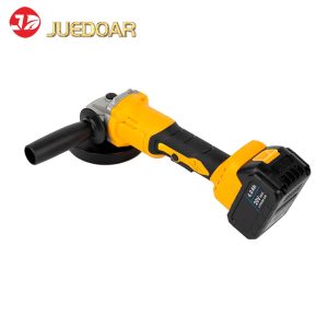 Cordless Brushless Lithium Angle Grinder with 20V 4.0Ah Battery and Fast Charger for Metal Cutting and Grinding