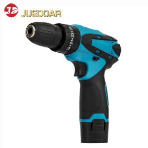 12V Lithium-Ion Drill, Multi-Function Cordless Drill for Home Use, Reversible Speed-Adjustable Electric Screwdriver