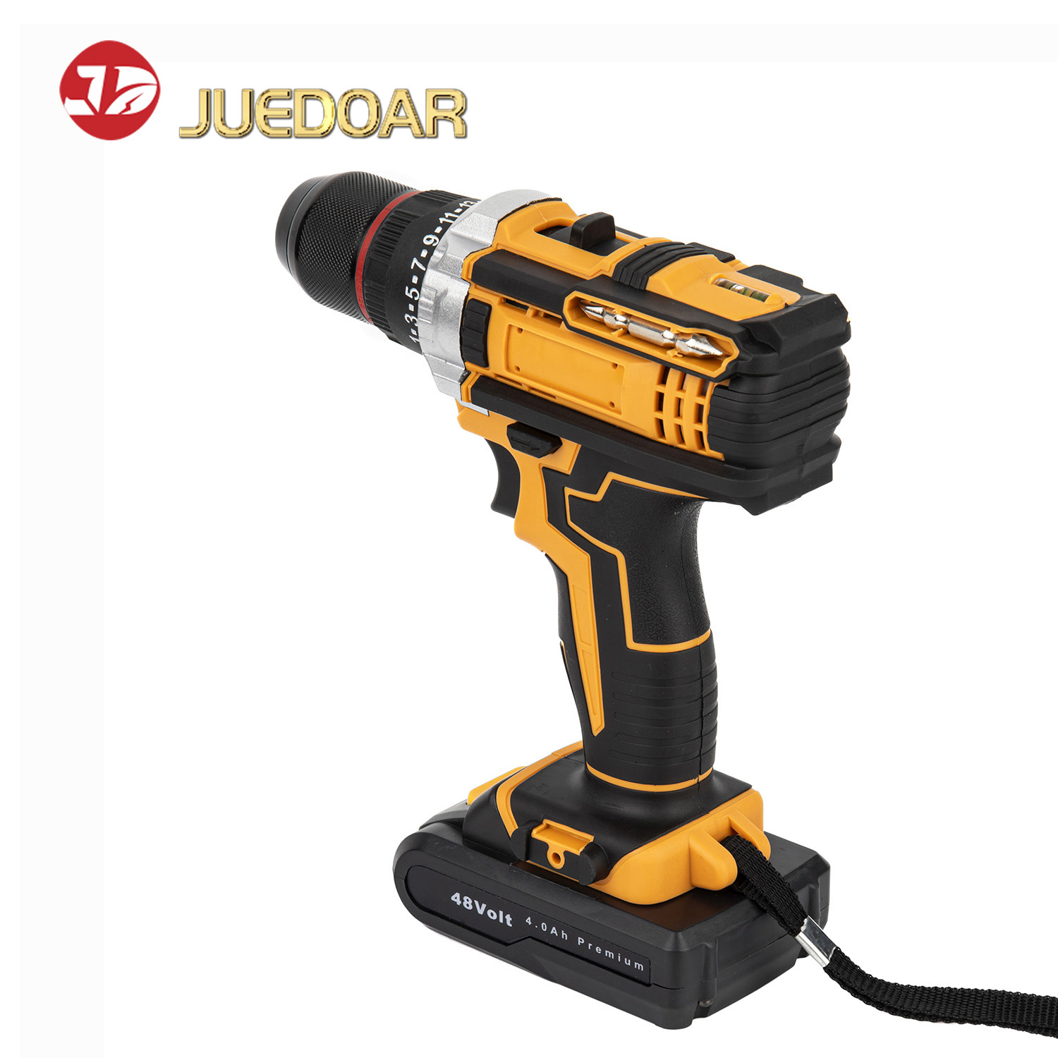 20V Lithium-Ion Drill, Multi-Function Cordless Drill for Home Use, Reversible Speed-Adjustable Electric Screwdriver