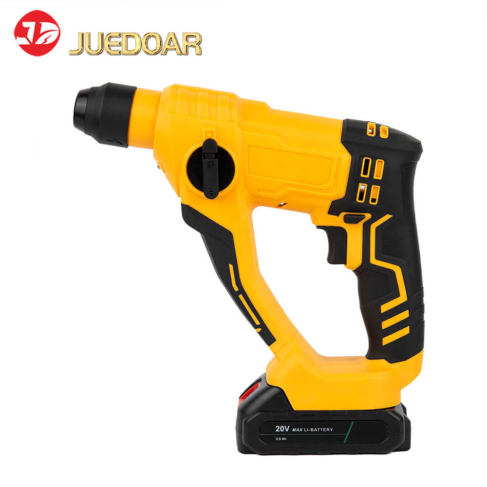 20V Cordless Rotary Hammer 1.2J 10mm Concrete SDS Plus with 2x 2.0Ah Batteries