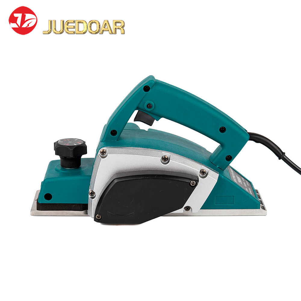 Corded Portable Electric Planer-480W Powerful Motor 82mm Cutting Width-DIY Electric Planer for Home Projects Lightweight & Portable Woodworking Tool