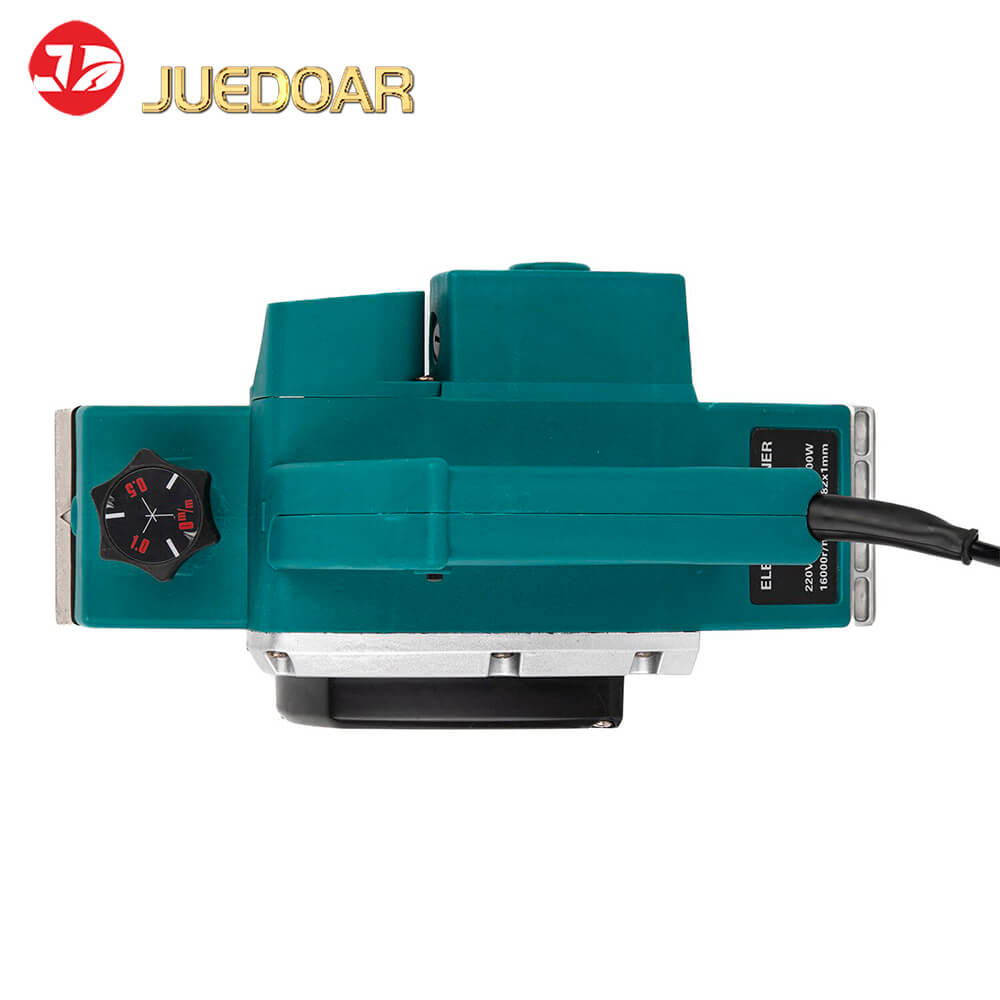 Corded Portable Electric Planer-480W Powerful Motor 82mm Cutting Width-DIY Electric Planer for Home Projects Lightweight & Portable Woodworking Tool