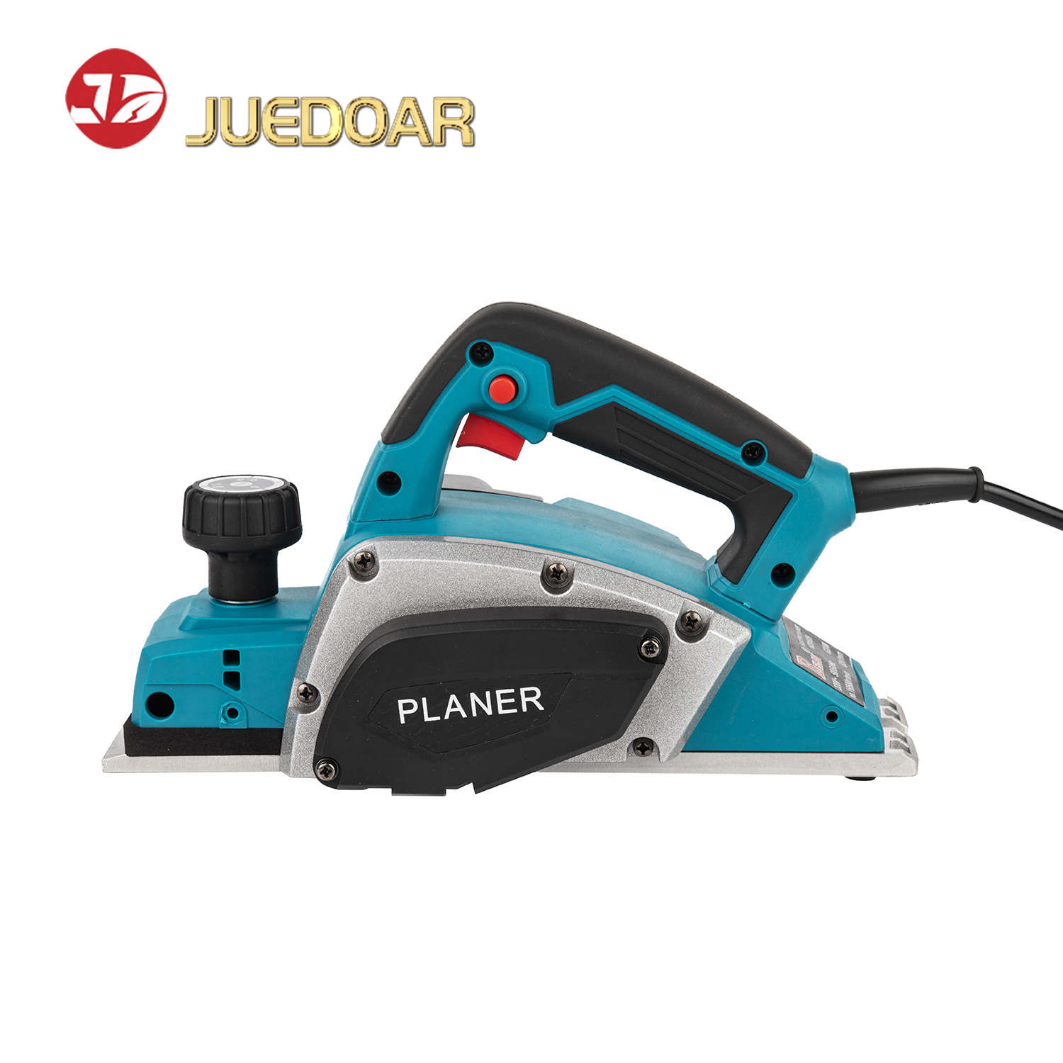 Corded Portable Electric Planer-620W Powerful Motor 82mm Cutting Width-DIY Electric Planer for Home Projects Lightweight & Portable Woodworking Tool