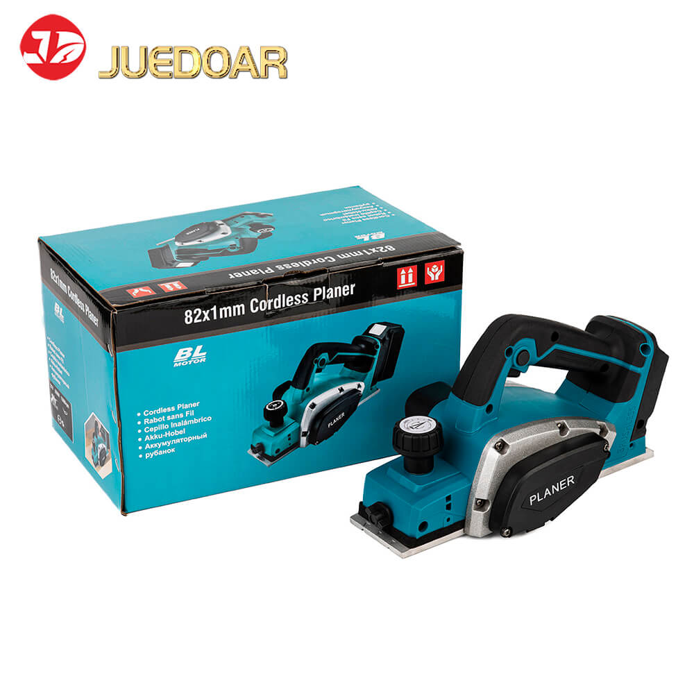 Corded Portable Electric Planer-620W Powerful Motor 82mm Cutting Width-DIY Electric Planer for Home Projects Lightweight & Portable Woodworking Tool