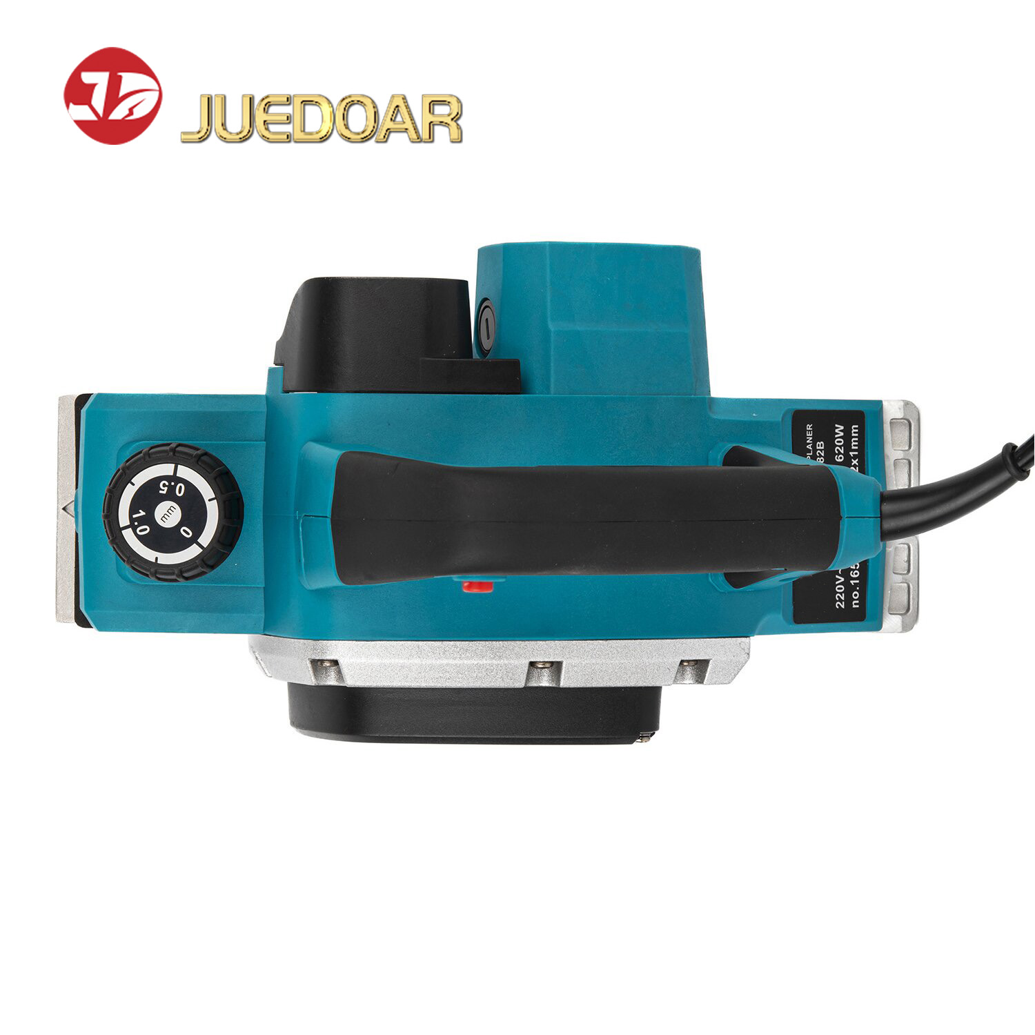 Corded Portable Electric Planer-620W Powerful Motor 82mm Cutting Width-DIY Electric Planer for Home Projects Lightweight & Portable Woodworking Tool