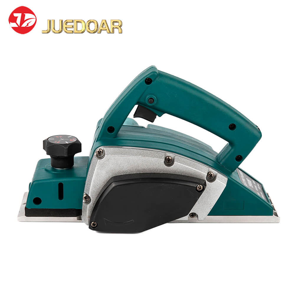 Corded Portable Electric Planer-550W Powerful Motor 82mm Cutting Width-DIY Electric Planer for Home Projects Lightweight & Portable Woodworking Tool
