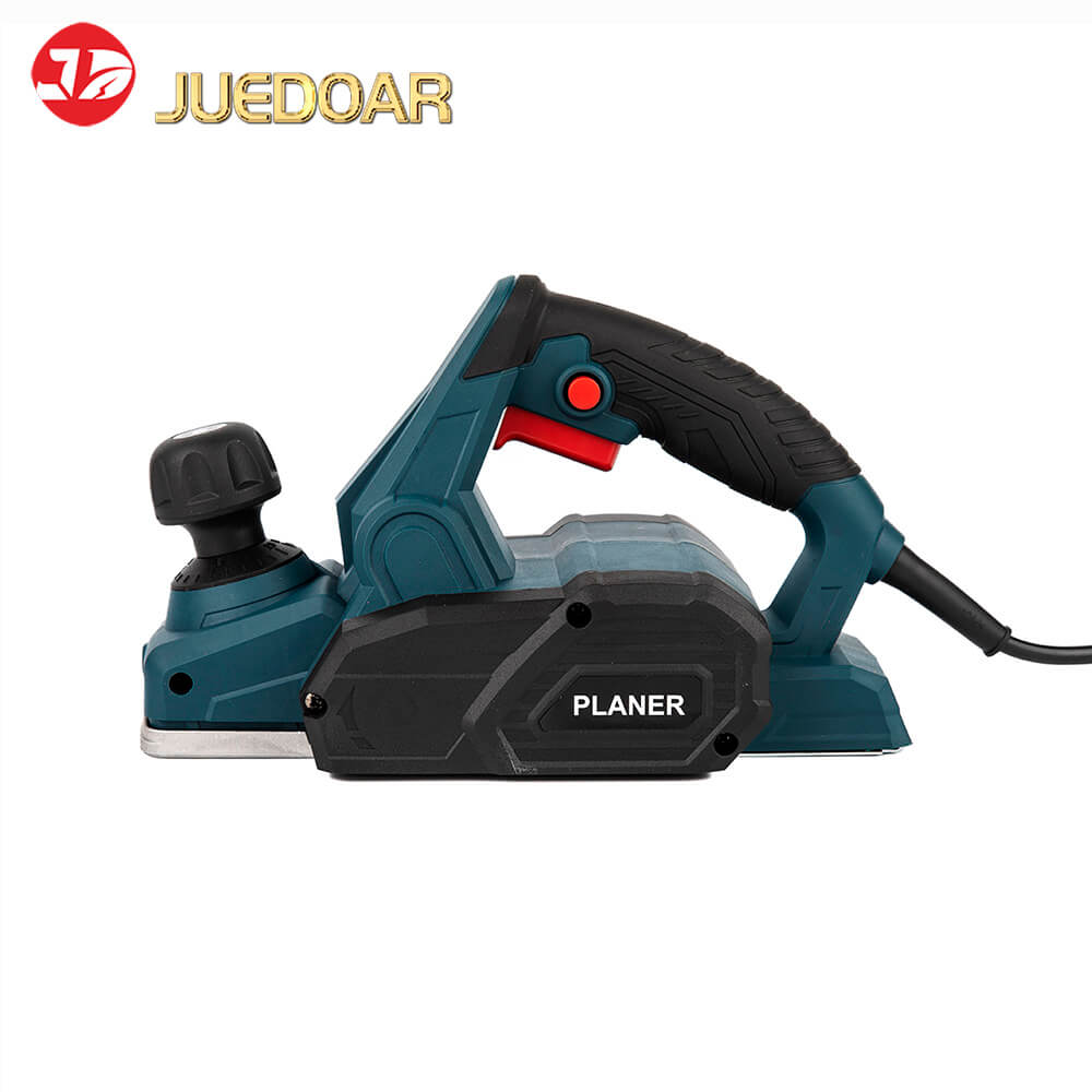 Corded Portable Electric Planer-800W Powerful Motor 82mm Cutting Width-DIY Electric Planer for Home Projects Lightweight & Portable Woodworking Tool