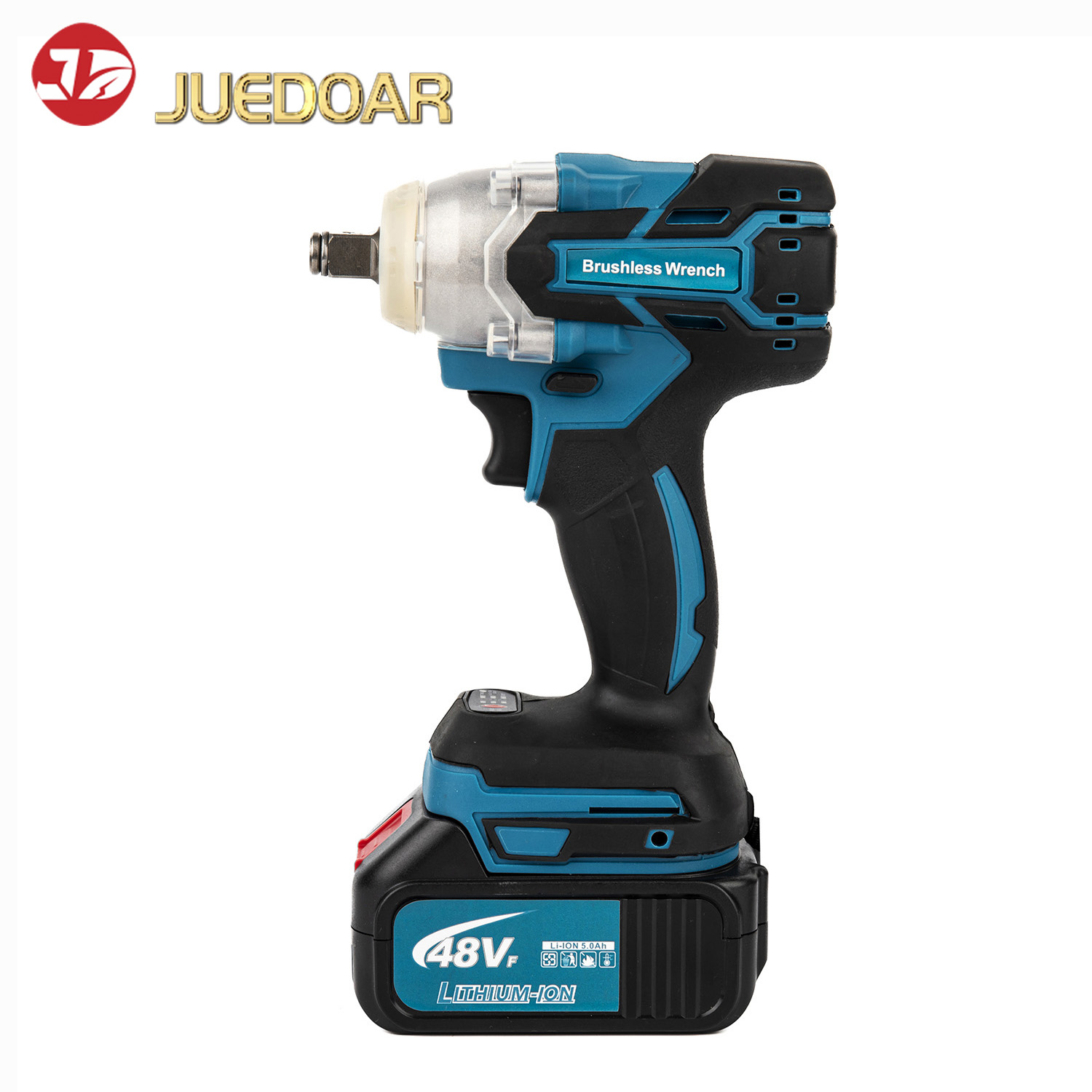 20V Brushless Impact Wrench + 380Nm + 1/2” + 2 Batteries + Built for Auto Repair