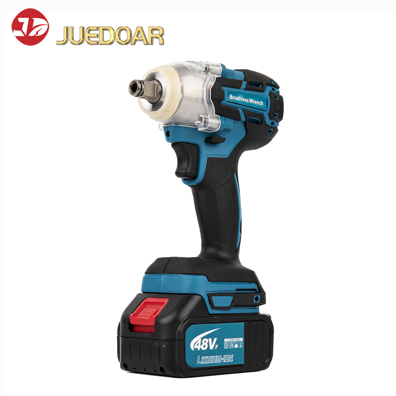 20V Brushless Impact Wrench + 380Nm + 1/2” + 2 Batteries + Built for Auto Repair