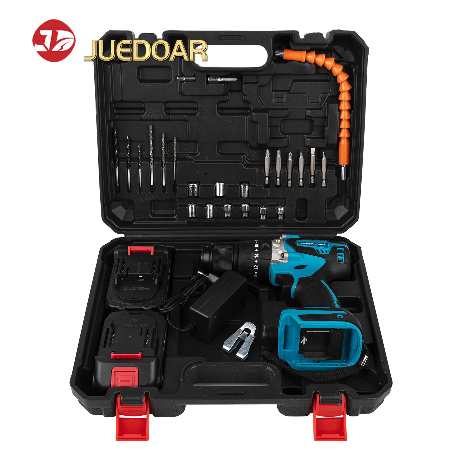 20V Wireless Brushless Lithium Drill - Powerful Impact Function, Perfect for Home Use