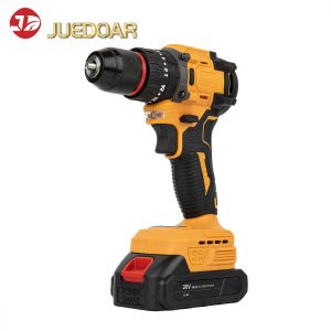 20V Brushless Lithium-Ion Drill, Multi-Function Cordless Drill for Home Use, Reversible Speed-Adjustable Electric Screwdriver