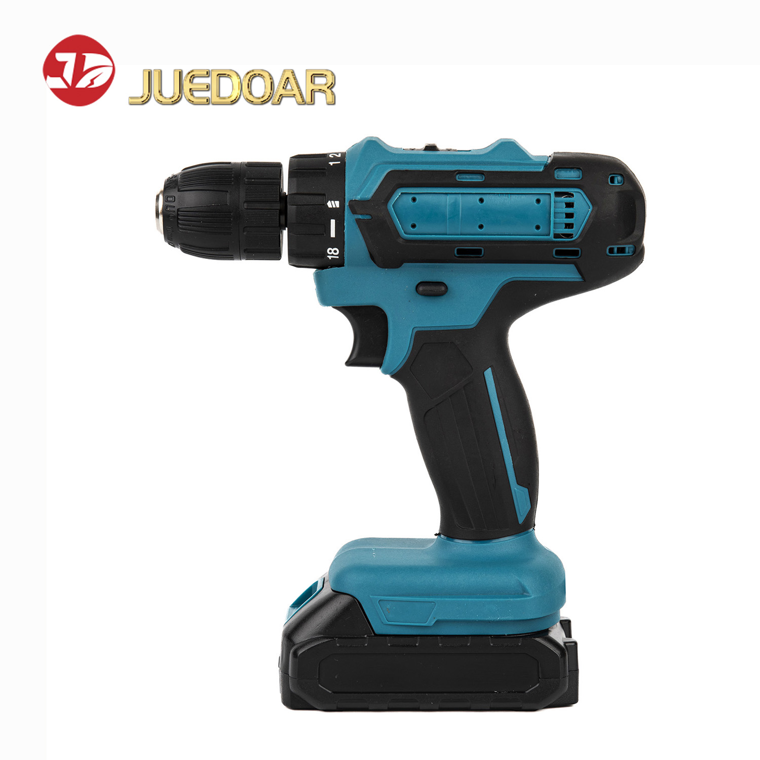 20V Lithium-Ion Drill, Multi-Function Cordless Drill for Home Use, Reversible Speed-Adjustable Electric Screwdriver