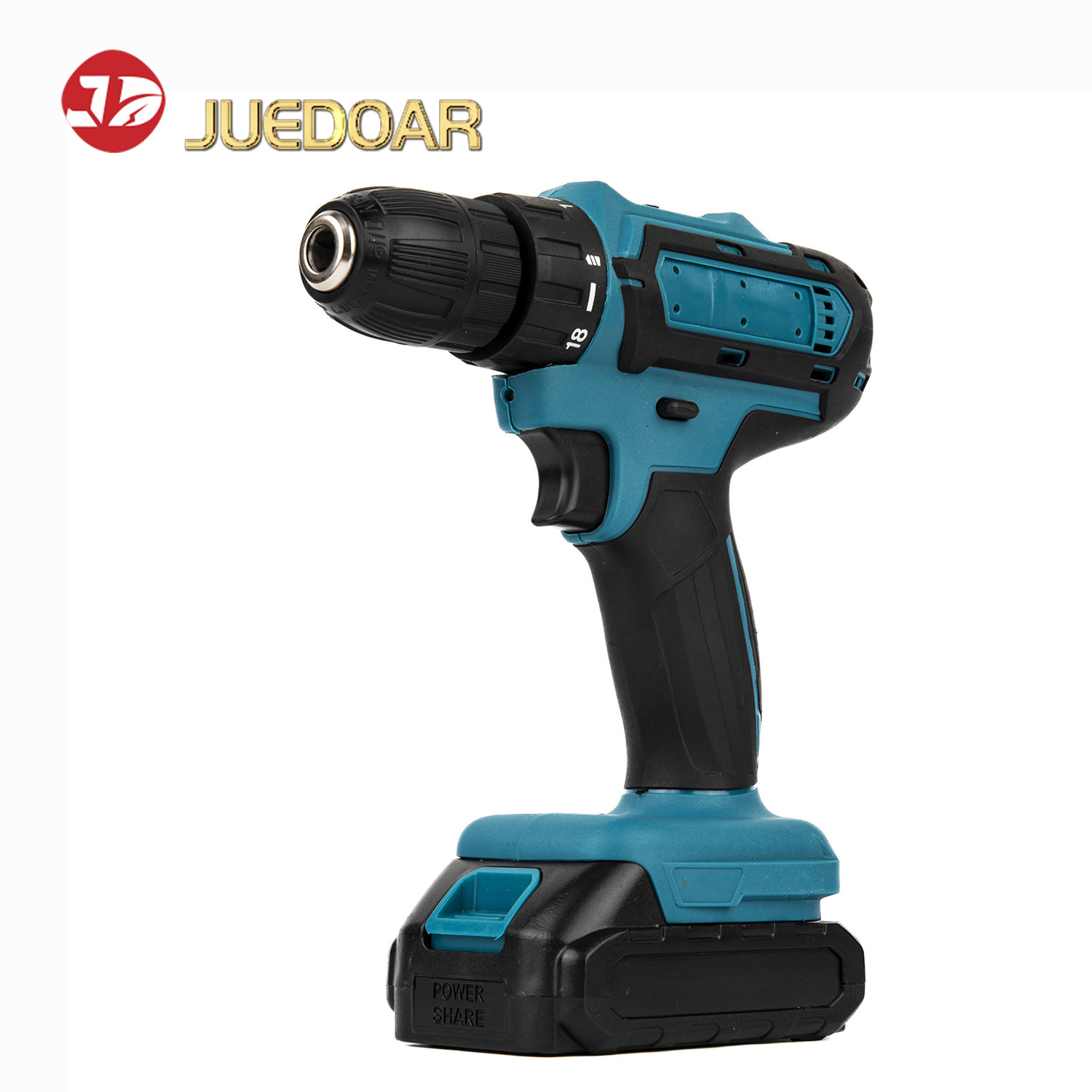 20V Lithium-Ion Drill, Multi-Function Cordless Drill for Home Use, Reversible Speed-Adjustable Electric Screwdriver