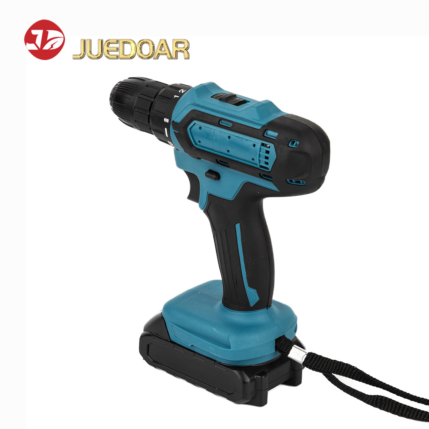 20V Lithium-Ion Drill, Multi-Function Cordless Drill for Home Use, Reversible Speed-Adjustable Electric Screwdriver
